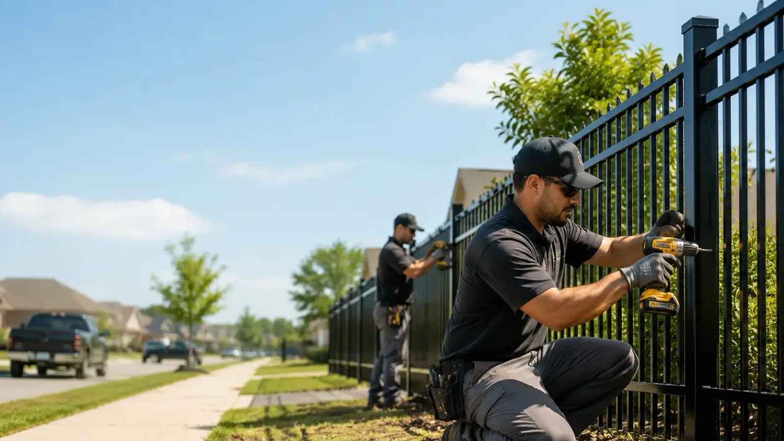 Metal Fence Installation in La Crosse, KS